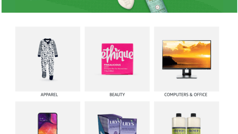 Amazon 'Climate Pledge Friendly' Storefront